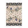Earth Rugs Olive Border Oval Stair Tread 27"x8.25" – Rustic Jute Stair Mat - 3 of 3