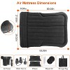 LakeForest"Inflatable SUV Air Mattress with Pillow, Air Pump, Storage Bag for Car, Travel & Camping Comfort"Black Grey - 4 of 4