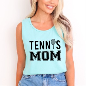 Simply Sage Market Tennis Mom Garment Dyed Tank - 1 of 3
