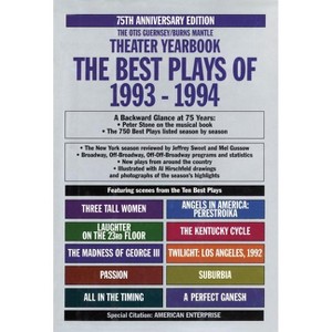 Best Plays of 1993-1994 - (Limelight) 75th Edition by  Otis L Guernsey (Hardcover) - 1 of 1