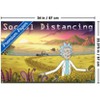 Trends International Rick And Morty - Social Distancing Unframed Wall Poster Prints - 3 of 4