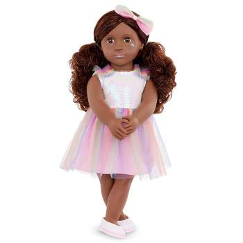 Our Generation Revery 18" Fashion Doll with Rainbow Dress