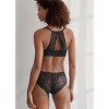 VENUS Womens Front Close Lace Back Bra - 3 of 4