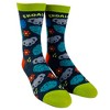 Crazy Dog T-Shirts Women's Ekoalaty Socks Funny Equality Koala Bear Promote Peace Novelty Graphic Footwear - 2 of 4