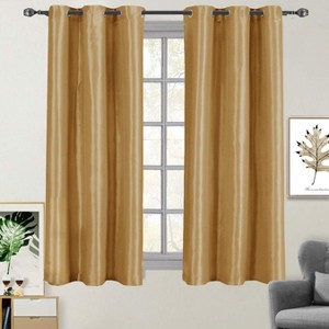 Egyptian Linens Soho Blackout Window Curtains Panels (Single) - 1 of 4