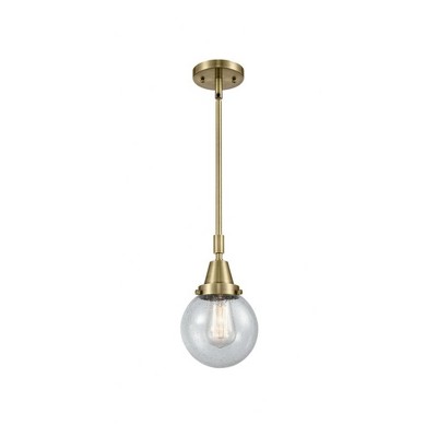 Beacon - 1 Light Stem Hung Mini Pendant In Industrial Style-10.63 Inches Tall and 6 Inches Wide