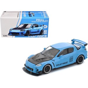 Mazda RX8 RE-Amemiya Widebody RHD (Right Hand Drive) Light Blue