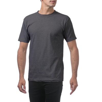 3 Pack Pro Club Men's Comfort Cotton Short Sleeve Crew Neck Relaxed Fit T-Shirts