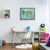 Stupell Industries Country Animals World Map Continents Wildlife Diagram Floater Canvas Wall Art - 2 of 4