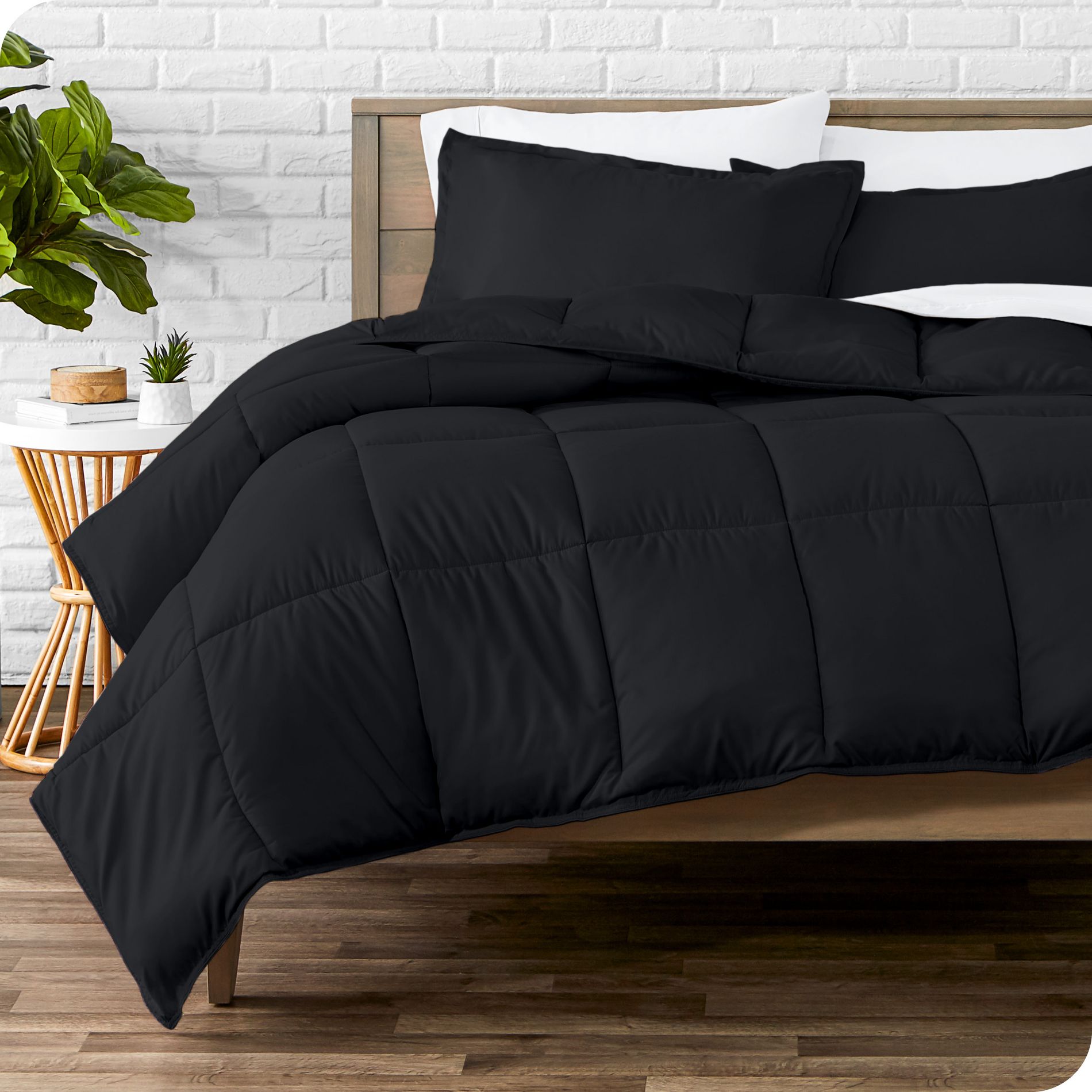 Bare Home Goose Down Alternative Comforter Set