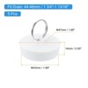 Unique Bargains Bathroom Kitchen Laundry Rubber Hanging Ring Sink Bathtub Drain Stoppers - 2 of 4