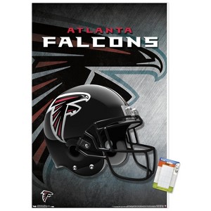Trends International NFL Atlanta Falcons - Helmet 16 Unframed Wall Poster Prints - 1 of 4
