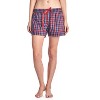 Casual Nights Women's 2 Pack Cotton Woven Lounge Boxer Shorts - 2 of 3