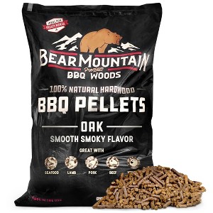 Bear Mountain BBQ 100% Natural Hardwood Pellets for Smokers and Outdoor Grills - 1 of 4
