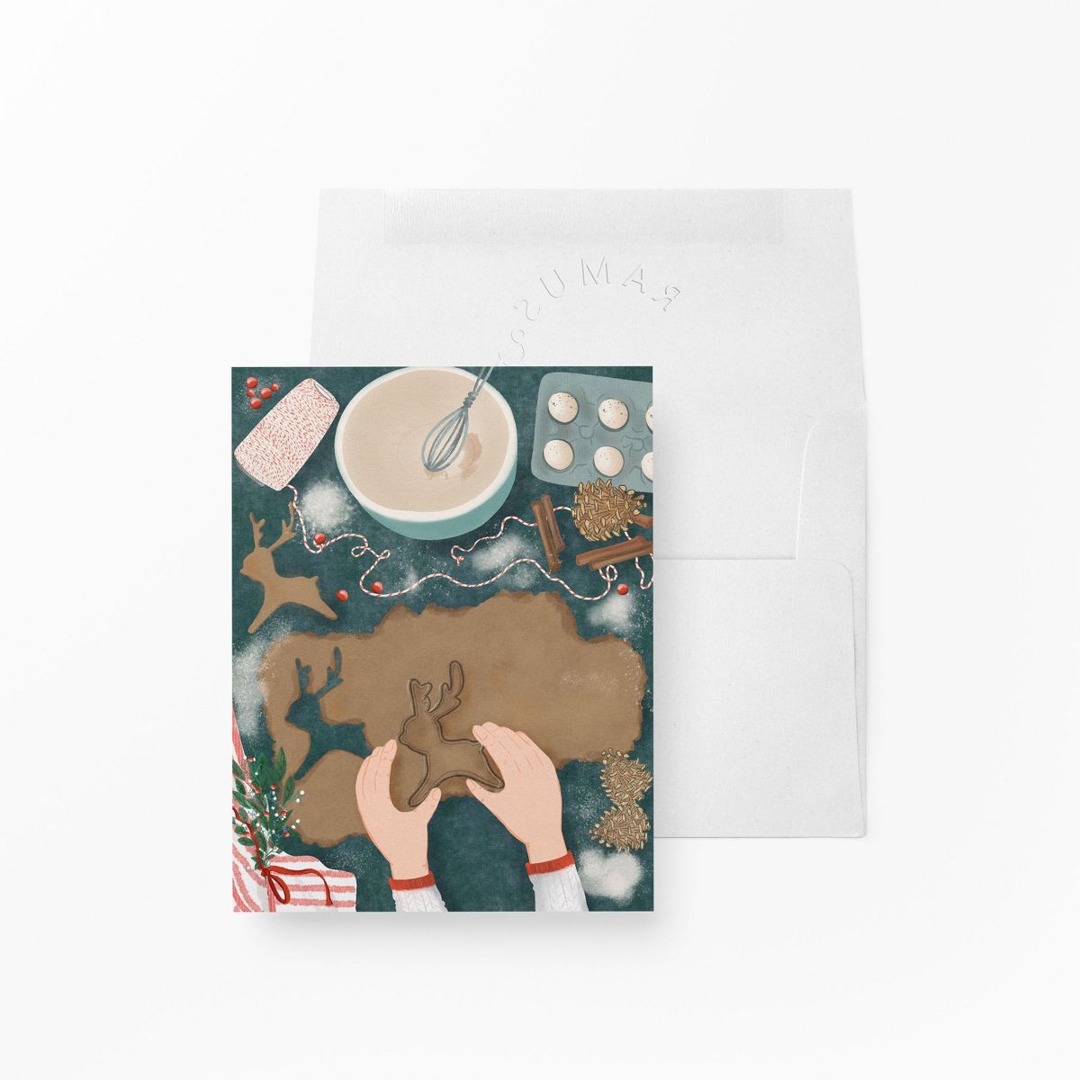 Holiday Winter Greeting Cards "Baking Season" by Ramus & Co