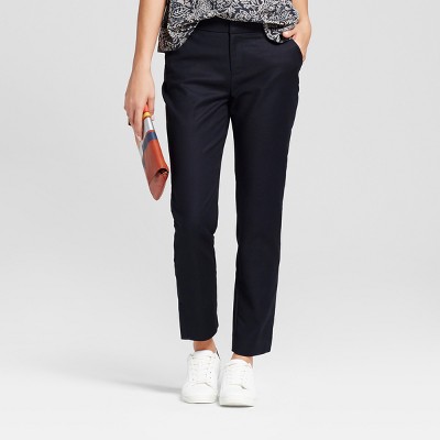 Women's Mid-Rise Straight Leg Slim Ankle Pants - A New Day™ Black 14 –  Target Inventory Checker – BrickSeek