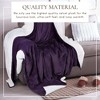 Velvet Plush Blanket with Faux Shearling Reverse - Great Bay Home - 2 of 4