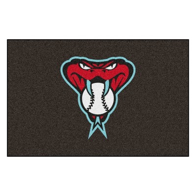 MLB Arizona Diamondbacks 19"x30" Snake Logo Rug