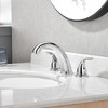 Sumerain 8 inch Widespread Bathroom Faucet,   SUS 304 3 Hole Lavatory Sink Faucet, Chrome - 3 of 4