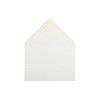 JAM Paper A7 Strathmore Invitation Envelopes w/Euro Flap 5.25x7.25 White Wove 1921392I - 2 of 2