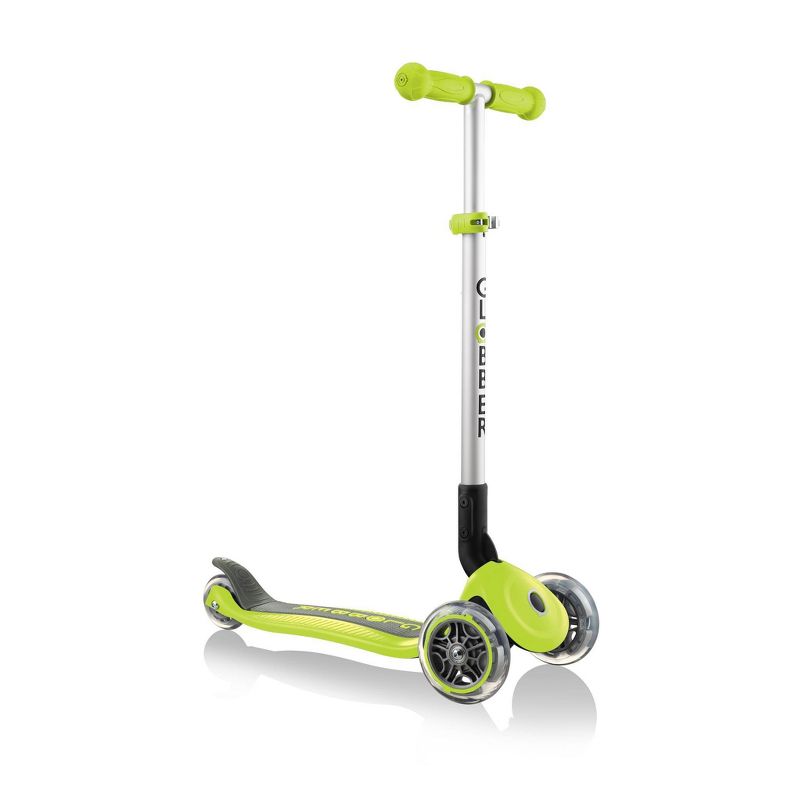 Globber Primo Foldable Scooter - Lime Green, 1 of 9