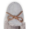 Dearfoams Women's Bethany Genuine Suede Moccasin House Shoe Slipper - 4 of 4