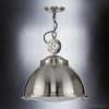 Urban Ambiance Luxury Urban Loft Pendant Light,  17.625"H x 17.375"W,  Brushed Nickel Finish, UHP3840 - 4 of 4