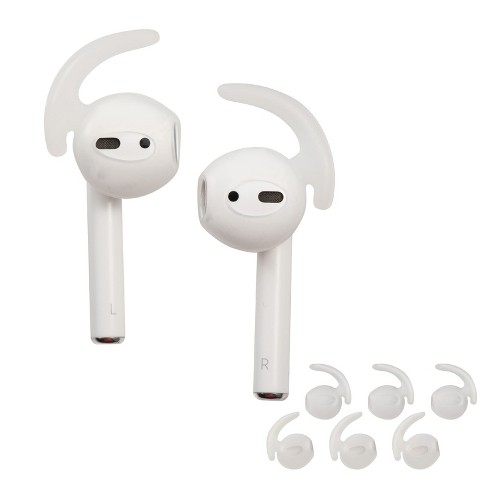 Overfladisk Orientalsk Absay Insten 3 Pairs Ear Hooks Compatible With Airpods 1 & 2 Earbuds, Anti-lost  Earhooks Accessories (not Fit In Charging Case) Clear : Target