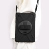 MyBat Rotatable Stand Protector Case with Wristband for Samsung Galaxy Tab A9+ 5G - Black - 2 of 4
