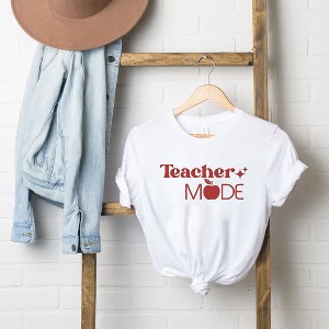 Simply Sage Market Women's Teacher Mode Apple Short Sleeve Graphic Tee - 1 of 2