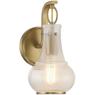 Savoy House Adams 1 - Light Wall Light in  Warm Brass