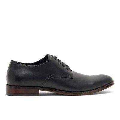 RUSH Gordon Rush Mens Synthetic Leather Dress Lace-Up Plain Toe Derby Shoe