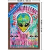 Trends International Dean Russo - Dear Aliens Framed Wall Poster Prints - 3 of 4
