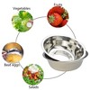 Itopfox Mixing Bowl Set of 4, Stainless Steel Bowls with Flat Base for Stability, Lightweight and Dishwasher Safe for Easy Cleaning - 4 of 4