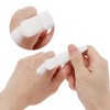 Unique Bargains Short Handle Facial Mask Brush White 1 Pc - 3 of 4