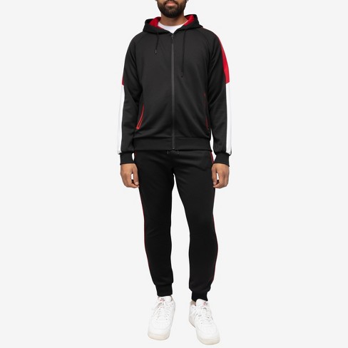 Cultura Men's Zip Up Hoodie Track Suit : Target