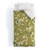 Deny Designs Schatzi Brown Brooke Ditsy Floral Olive Lime Twin/Twin XL Comforter and Sham Set (2-3pc Set) - 2 of 4