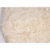 Jofran,Huggy Luxury Plush Faux Fur Upholstered Storage Bench - 4 of 4