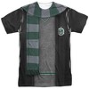 Men's Harry Potter Slytherin Block Scarf Short Sleeve Costume T-Shirt - 2 of 4