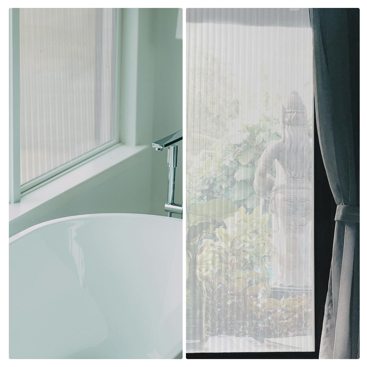 Unique Bargains Vertical Pattern Window Privacy Film 39.37"L x 17.72"W Clear 1 Pc - thumbnail 6