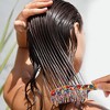 Unique Bargains Women's Acetate Wide Tooth Hair Comb 6.89"x1.57" Multicolored 1 Pc - 2 of 4