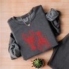 Simply Sage Market Women's Lightweight Garment Dyed Graphic Sweatshirt Two Lobsters - 2 of 4