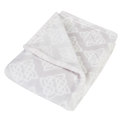 Trend Lab Plush Baby Blanket - Celtic Knot