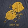 Womens Lemon Aid T Shirt Funny First Aid Lemons CPR Joke Tee For Ladies - Crazy Dog Women's T Shirt - 2 of 4