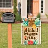 Big Dot Of Happiness Tropical Luau - Party Decorations - Hawaiian Beach  Party Welcome Yard Sign : Target