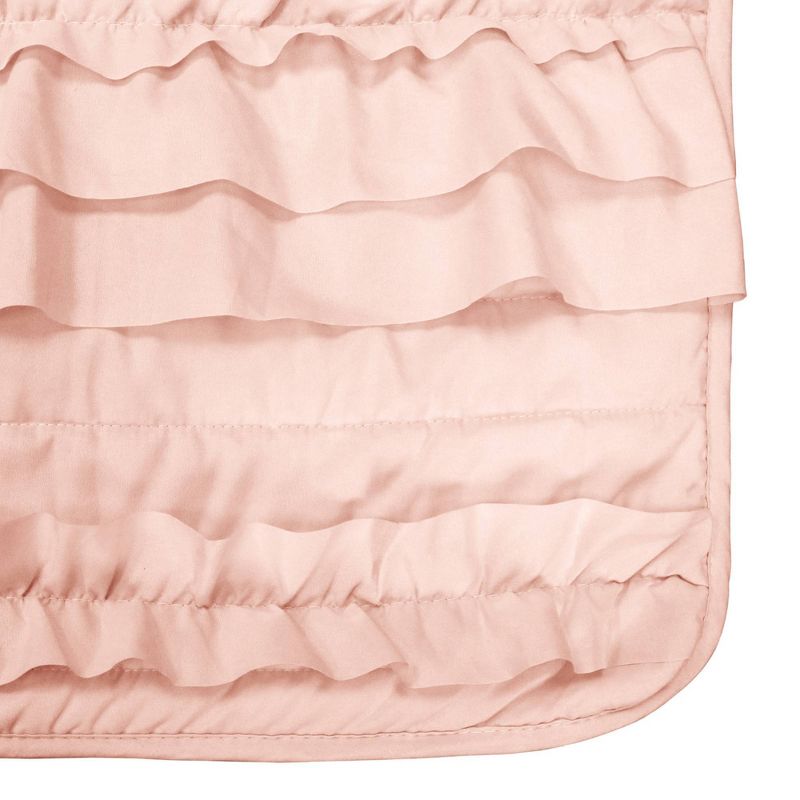 50&#34;x60&#34; Kids&#39; Bella Throw Blanket Blush Pink - Lush D&#233;cor, 5 of 13