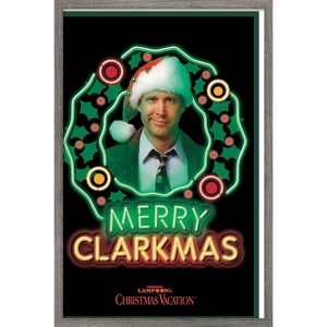 Trends International National Lampoon's Christmas Vacation - Clark Framed Wall Poster Prints - 1 of 4