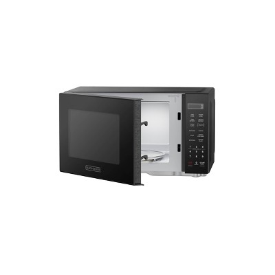 BLACK DECKER 0.9 cu ft Microwave Black