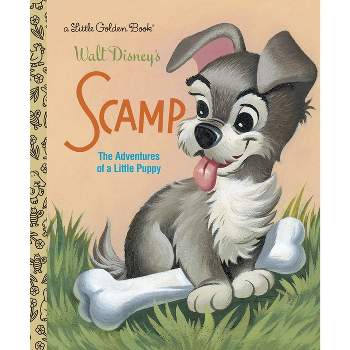 Scamp (Disney Classic) - (Little Golden Book) by  Golden Books (Hardcover)