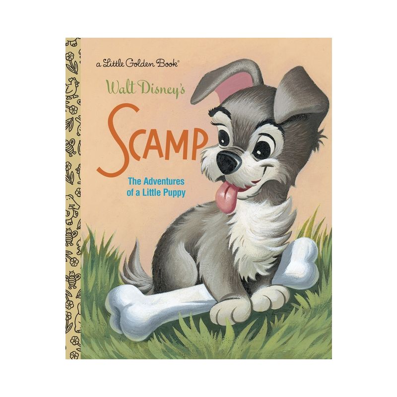 Scamp (Disney Classic) - (Little Golden Book) by  Golden Books (Hardcover), 1 of 2